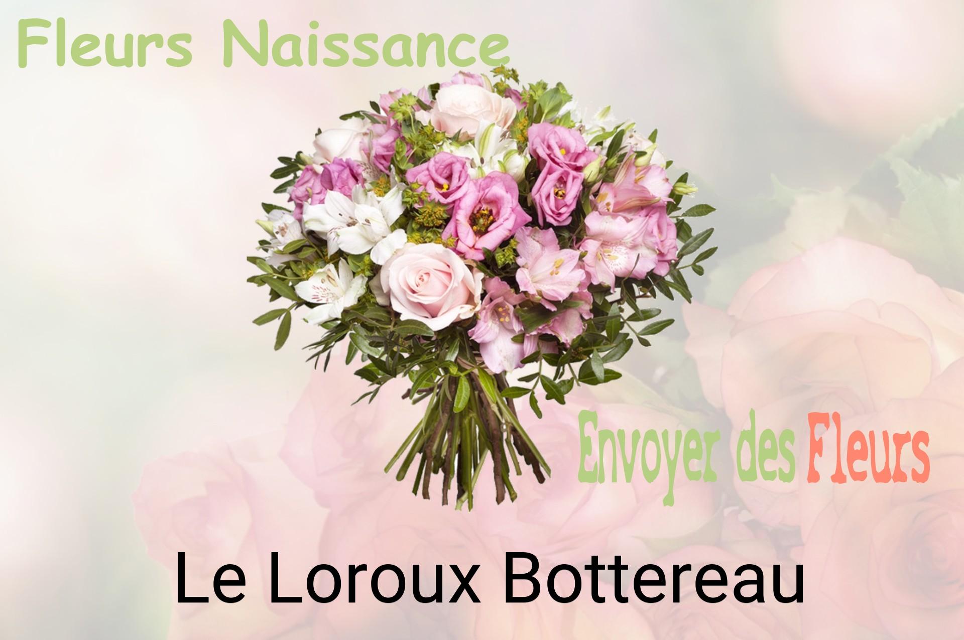 Bouquet de fleurs de naissance livré à Le Loroux-Bottereau
